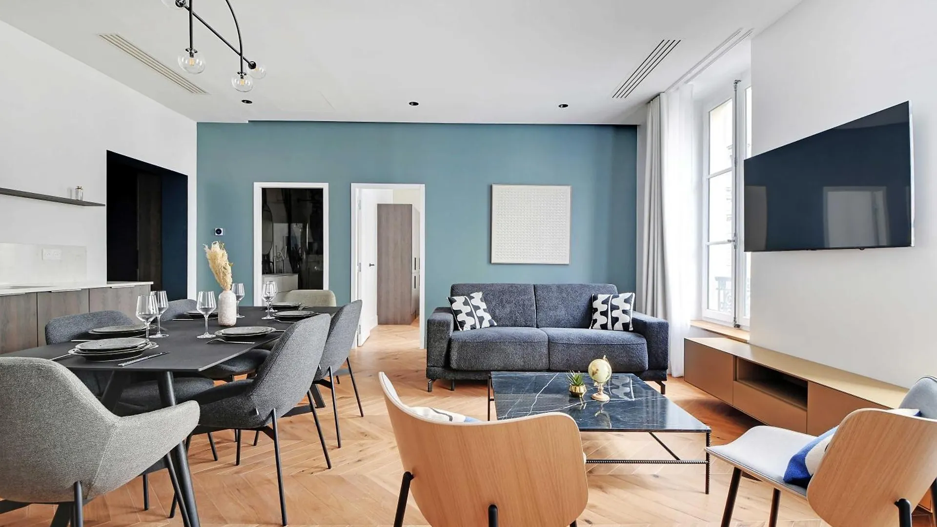 Welcoming Apartment - 2Br - 6P - Opera Paris
