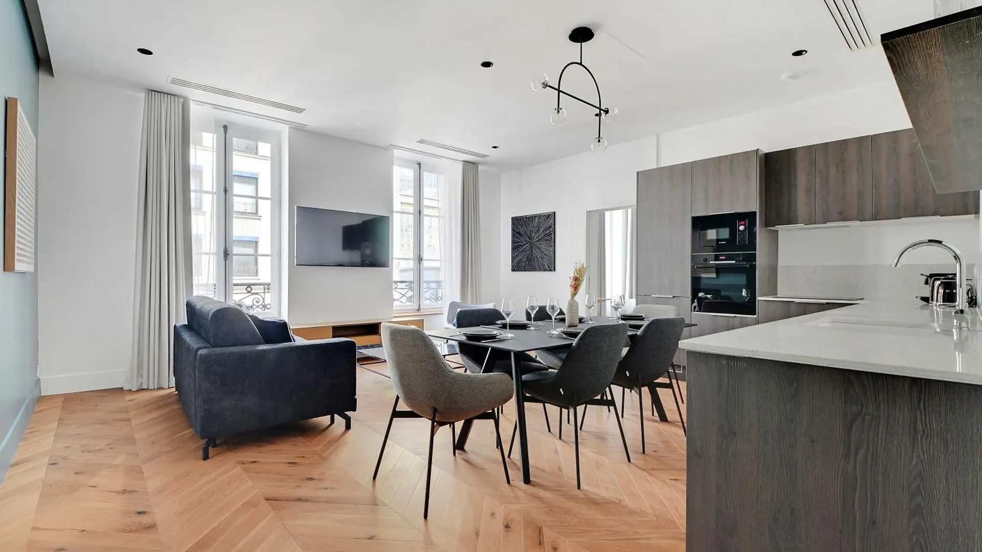 Welcoming Apartment - 2Br - 6P - Opera Paris