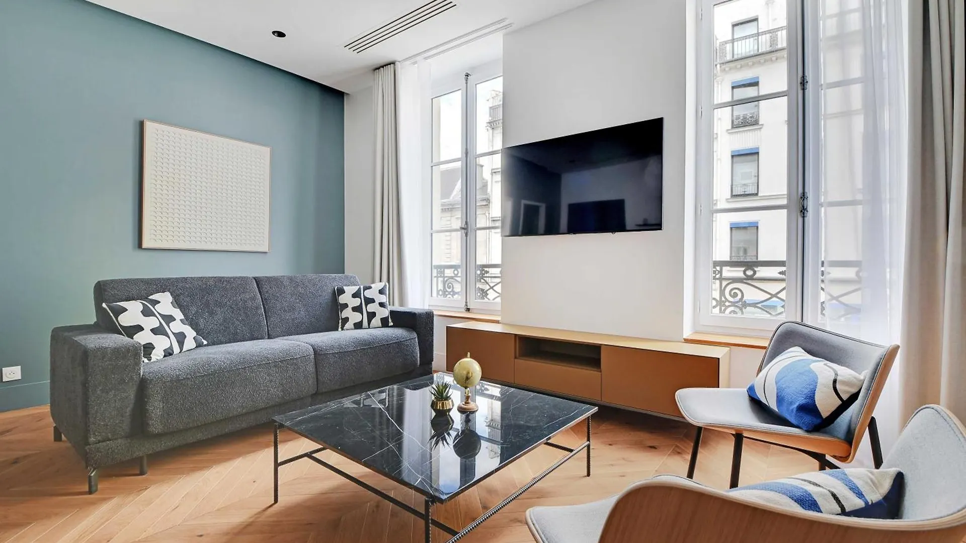 Welcoming Apartment - 2Br - 6P - Opera Paris